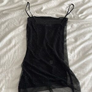 SLA the label sparkly mini dress NWOT